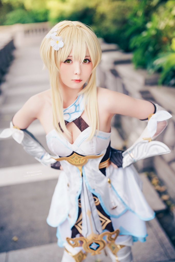 Shimo – Lumine (Genshin Impact) – 4kgirl [18P]